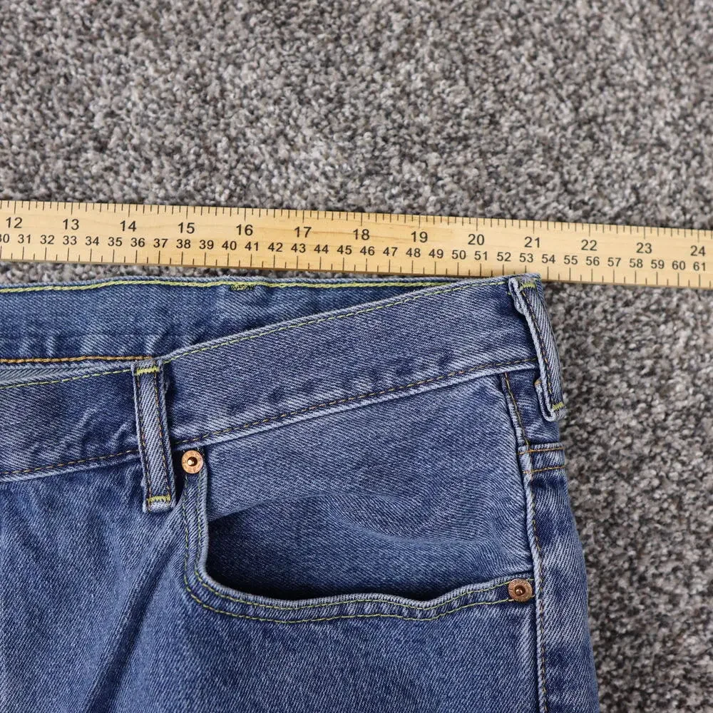 Levi 550 Relaxed Fit Tapered Leg Blue Denim Jeans Mens 40x29 Medium Wash Vintage